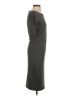 MNG Solid Gray Casual Dress Size 4 - photo 4