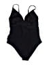 Cupshe Graphic Black One Piece Swimsuit Size L - photo 2