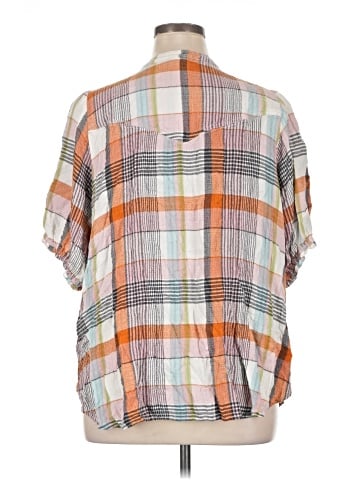 Pilcro Short Sleeve Blouse (view 2)