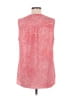 Chaus 100% Polyester Red Sleeveless Blouse Size M - photo 2
