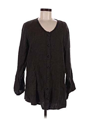 FLAX by Jeanne Engelhart Long Sleeve Blouse (view 1)