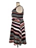 Elle Stripes Gray Casual Dress Size XXL - photo 5