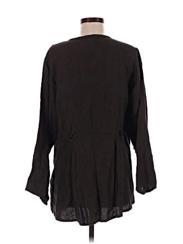 FLAX by Jeanne Engelhart Long Sleeve Blouse (view 2)