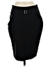 Express Solid Black Formal Skirt Size 4 - photo 1