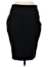Express Solid Black Formal Skirt Size 4 - photo 2