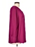 Cynthia Steffe 100% Polyester Solid Pink Burgundy Long Sleeve Blouse Size L - photo 4