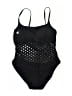 Carmen Marc Valvo Houndstooth Black One Piece Swimsuit Size 10 - photo 2
