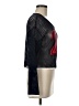 No Comment 100% Acrylic Black Pullover Sweater Size M - photo 4