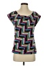 St. John Purple Short Sleeve Top Size P (petite) - photo 1
