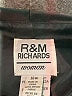 R&M Richards 100% Polyester Polka Dots Black Blazer Size 16 - photo 6