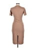 DAZY Solid Tan Casual Dress Size M - photo 2