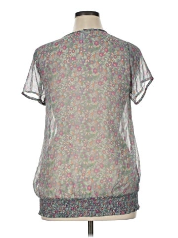 Assorted Brands Short Sleeve Blouse (view 2)