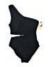 MICHAEL Michael Kors Solid Black One Piece Swimsuit Size 8 - photo 1