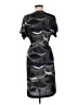 BCBGMAXAZRIA Print Gray Cocktail Dress Size M - photo 2