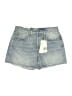 Zara Blue Denim Shorts Size 10 - photo 1