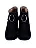 Prada Black Suede Buckle Accent Ankle Boots Size EU 39 - photo 2