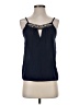 Charlotte Russe 100% Polyester Blue Sleeveless Blouse Size S - photo 1