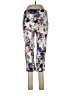 Croft & Barrow Floral Ivory Casual Pants Size 12 - photo 1
