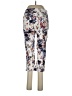 Croft & Barrow Floral Ivory Casual Pants Size 12 - photo 2