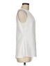 Nic + Zoe 100% Polyester Ivory Sleeveless Blouse Size M - photo 4