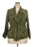 Torrid 100% Rayon Green Jacket Size 3X Plus (3) - photo 1