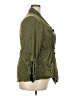 Torrid 100% Rayon Green Jacket Size 3X Plus (3) - photo 4