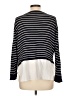 Lauren Hansen Stripes Black Pullover Sweater Size L - photo 2