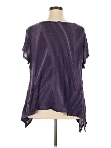 Simply Vera Vera Wang Short Sleeve Blouse (view 2)