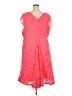 Lane Bryant Pink Cocktail Dress Size 26 - 28 Plus - photo 2