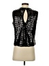 Who What Wear 100% Polyester Black Sleeveless Blouse Size S - photo 2