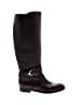 Gucci 100% Leather Brown Burgundy Leather Boots Size EU (IT) 37 / US 7 - photo 1