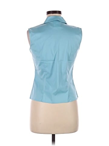 Piazza Sempione Sleeveless Button-Down Shirt (view 2)