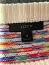 J.Crew 100% Wool Print Ivory Wool Pullover Sweater Size M - photo 7