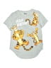 Disney Animal Print Gray Short Sleeve T-Shirt Size 7 - 9 - photo 1