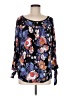 Free People Black Long Sleeve Blouse Size M - photo 1