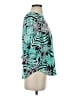 Ruby Rd. Teal 3/4 Sleeve Blouse Size S (petite) - photo 4