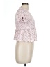 Altar'd State Pink Short Sleeve Blouse Size L - photo 4