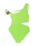 MICHAEL Michael Kors Solid Green One Piece Swimsuit Size 6 - photo 2