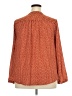 Torrid 100% Polyester Polka Dots Orange 3/4 Sleeve Blouse Size 2X Plus (2) - photo 2
