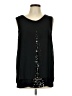 Joseph A. Black Sleeveless Blouse Size L - photo 1