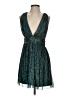 Lulus Metallic Teal Cocktail Dress Size S - photo 1