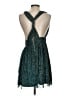 Lulus Metallic Teal Cocktail Dress Size S - photo 2