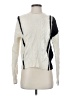 Design 365 100% Cashmere Color Block White Cashmere Pullover Sweater Size XS - photo 1
