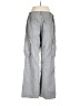 Bershka 100% Cotton Gray Cargo Pants Size 12 - photo 2