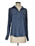 H&M Blue Long Sleeve Blouse Size XS - photo 1