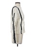 Design 365 100% Cashmere Color Block White Cashmere Pullover Sweater Size XS - photo 4