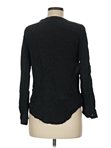 Assorted Brands Long Sleeve Silk Top (view 2)