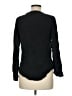 Assorted Brands 100% Silk Black Long Sleeve Silk Top Size M - photo 2