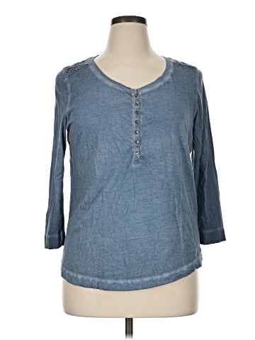 Lauren Jeans Co. Long Sleeve Henley (view 1)