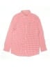 Vineyard Vines Performance Checkered-gingham Red Long Sleeve Button-Down Shirt Size 12 - 14 - photo 1